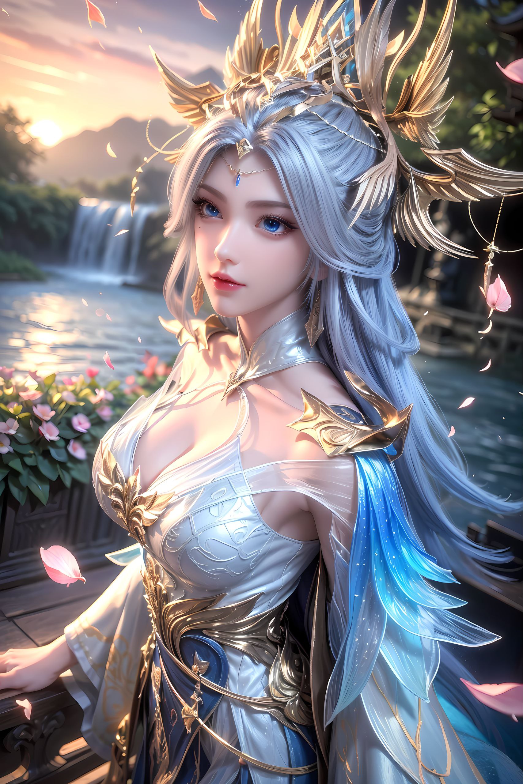 上流通